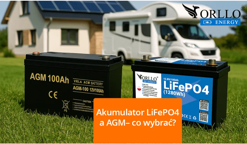 Akumulator LiFePO4 a AGM – co wybrać? Pełne porównanie dwóch technologii magazynowania energii