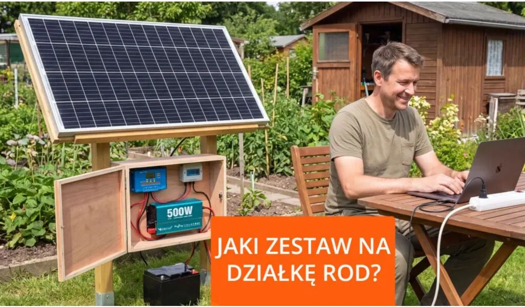 Prąd na działce bez podłączenia do sieci | Jak działa fotowoltaika off-grid?