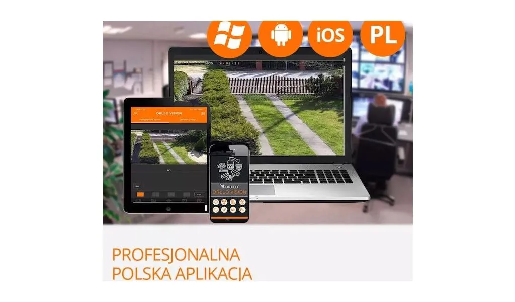 darmowa polska aplikacja do kamer do monitorilngu orllo.pl