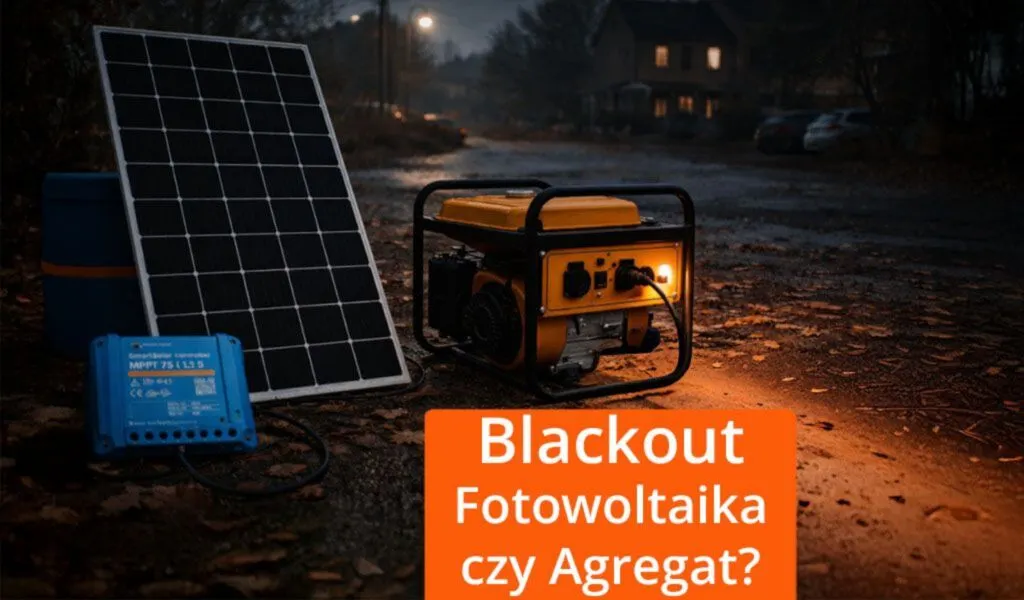 Blackout: Zestaw fotowoltaiczny czy agregat prądotwórczy? Co lepiej sprawdzi się podczas braku prądu?