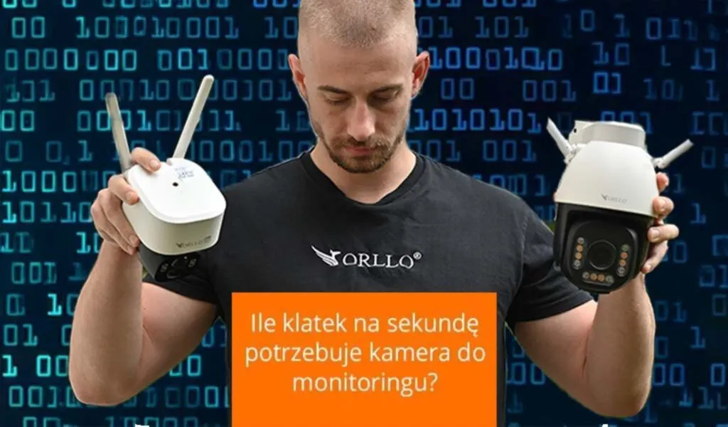 Ile klatek na sekundę potrzebuje kamera do monitoringu?