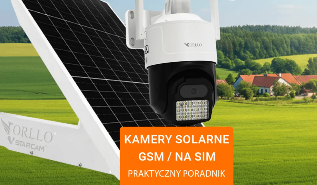 Kamery solarne system monitoringu