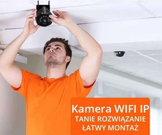 kamera WiFi IP do monitoringu 5Mpx orllo.pl