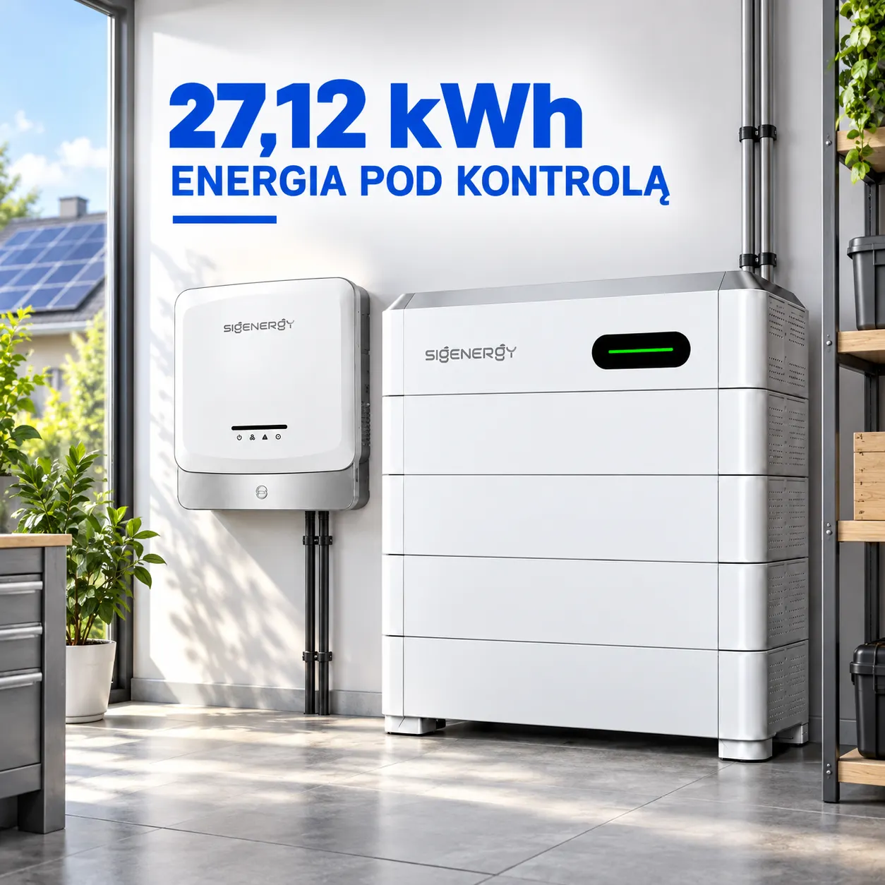 Przydomowy Magazyn Energii Sigenergy 27,12 kWh z Falownikiem 12 kW i Montażem