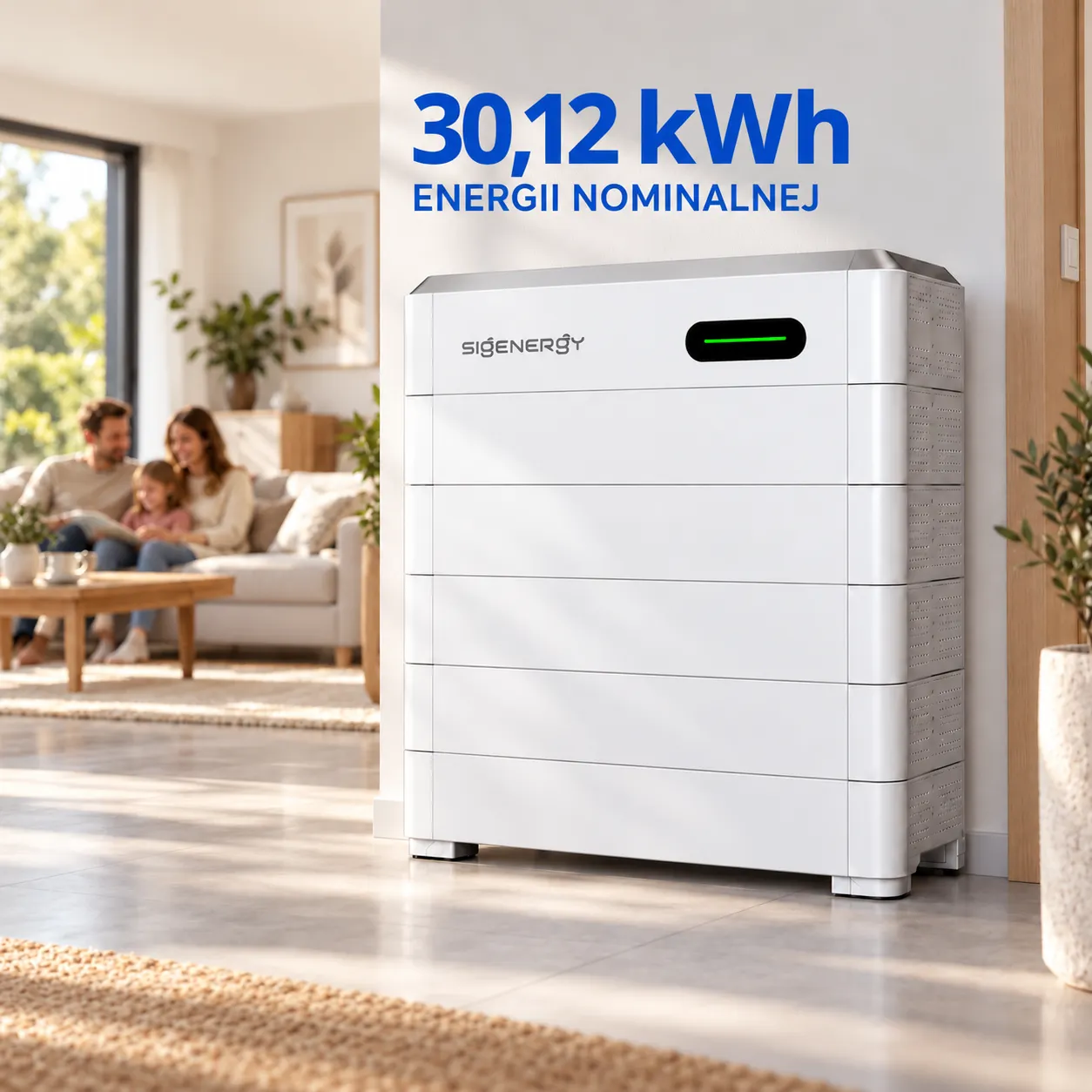 Przydomowy Magazyn Energii Sigenergy 30,12 kWh z Falownikiem 12 kW i Montażem