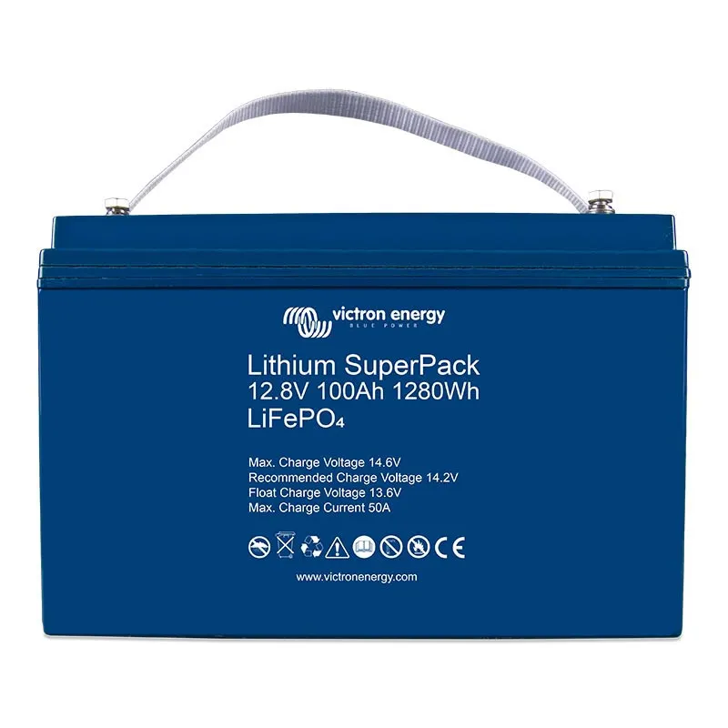 Akumulator Lithium SuperPack 12,8V/100Ah High current (M8) BAT512110710