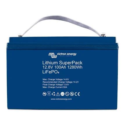 Akumulator Lithium SuperPack 12,8V/100Ah High current (M8) BAT512110710