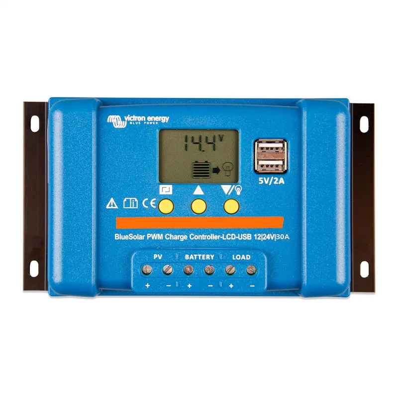 Regulator ładowania  BlueSolar PWM-LCD&USB 12/24V-30A SCC010030050