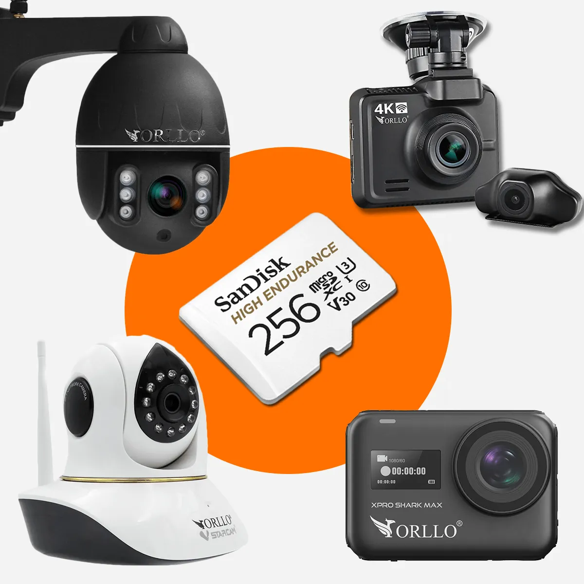 Karta pamięci 512GB micro SDXC SanDisk High Endurance Klasa 10 U3