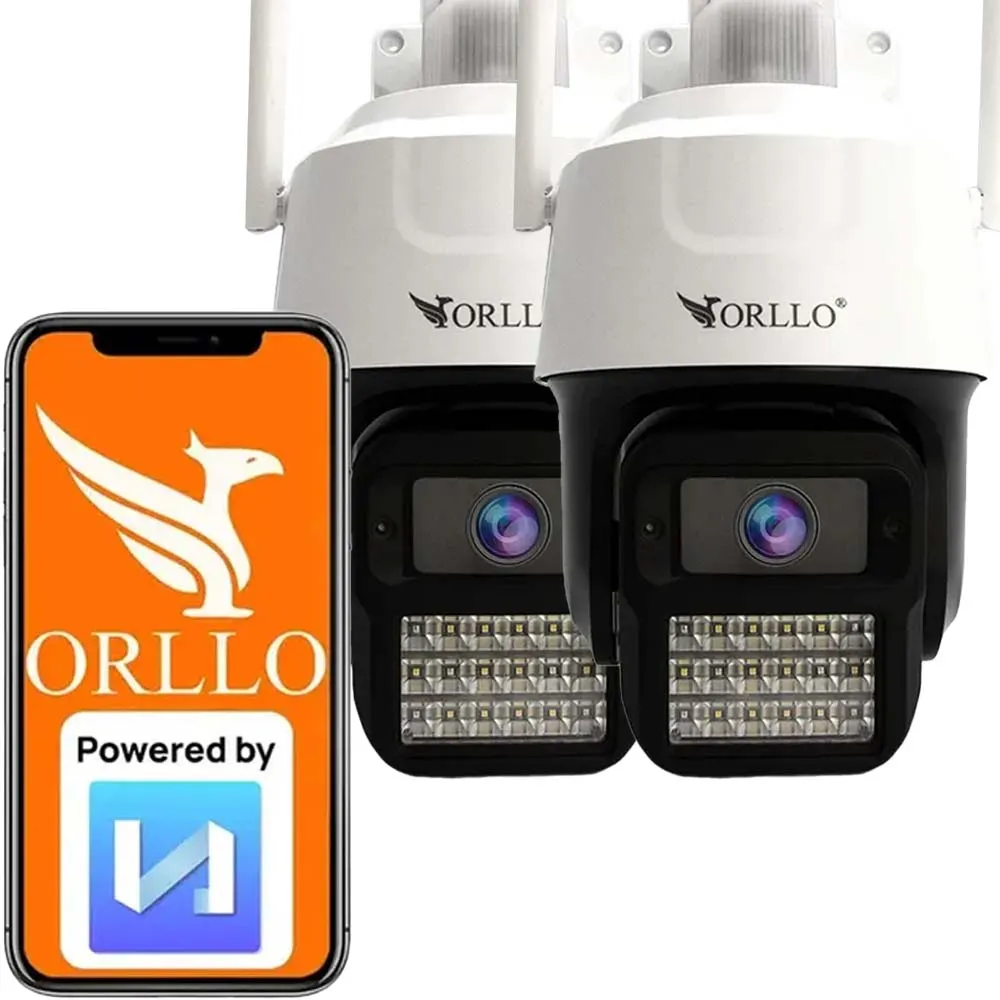 zestaw kamer wifi ip zewnętrzna obrotowa orllo N2 sklep monitoring orllo.pl
