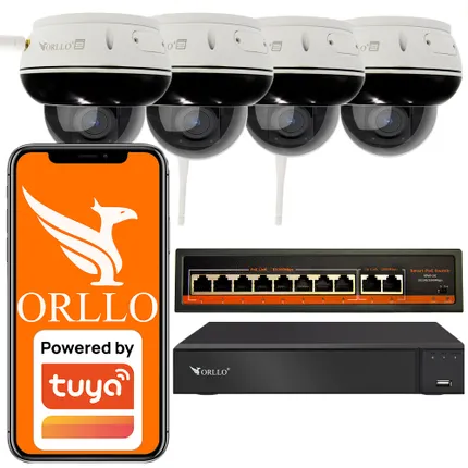 kamera zewnętrzna kopułka wifi ip tuya orllo tz7 orllo.pl