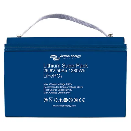 Akumulator Lithium SuperPack 25,6V/50Ah (M8) BAT524050705