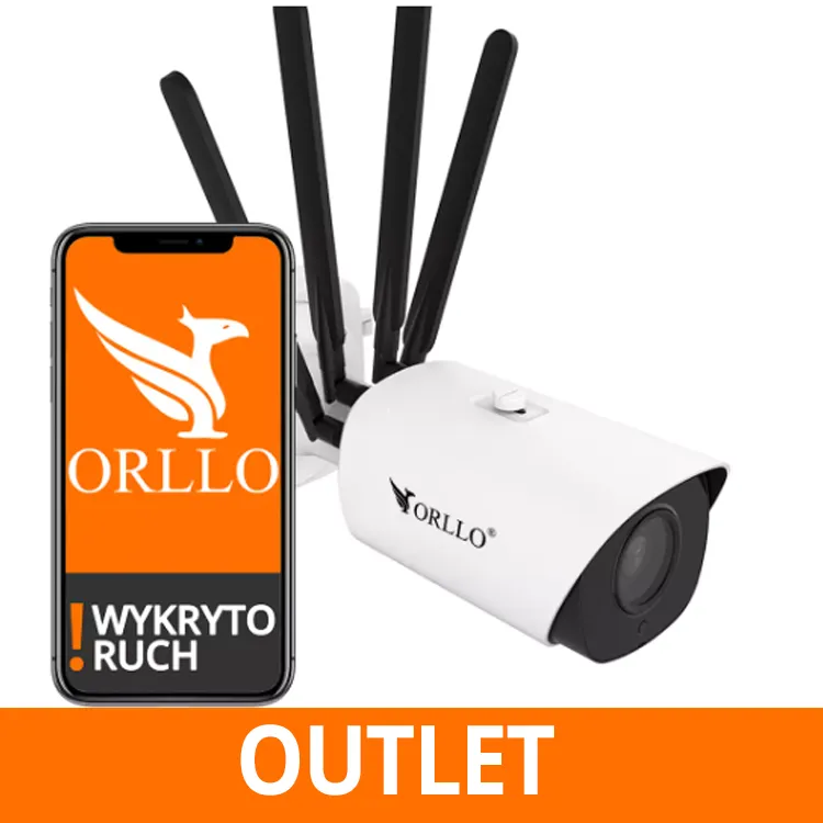 Kamera 5G GSM 4G Lte na Kartę SIM Zewnętrzna ORLLO S1 5G OUTLET IDEALNY