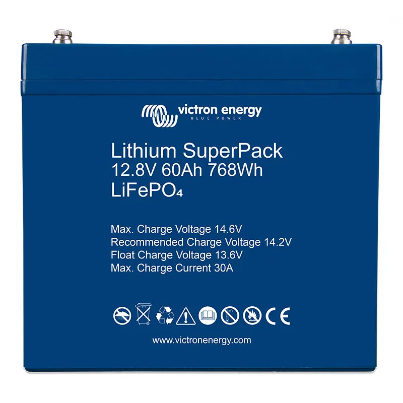Akumulator Lithium SuperPack 12,8V/60Ah (M6) BAT512060705
