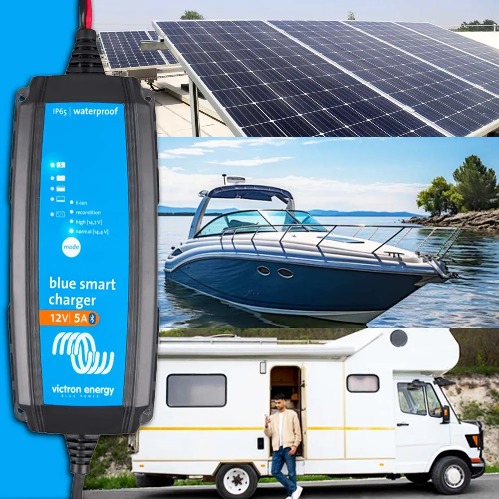 Ładowarka do Akumulatorów Prostownik Blue Smart IP65 12V/5A Victron Energy