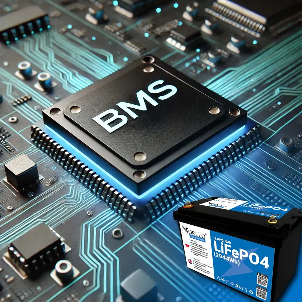 Akumulator LiFePO4 Magazyn Energii ORLLO ENERGY 12,8V 230Ah BMS CAN Bluetooth OFF GRID