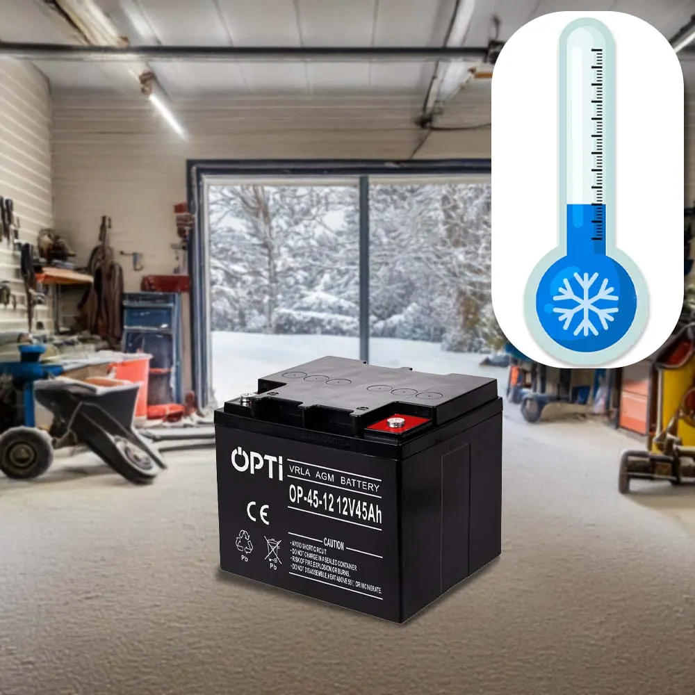 Akumulator AGM Magazyn Energii OPTI 12V 45 Ah VRLA Bezobsługowy OFF GRID