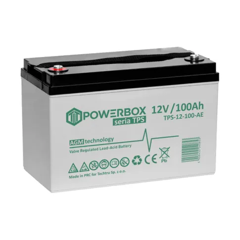 akumulator agm powerbox seri tps 100ah