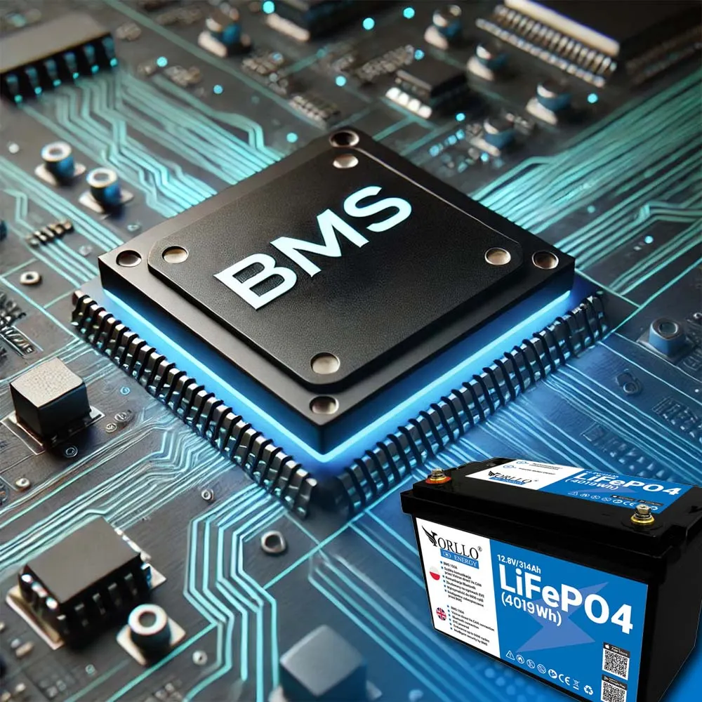 Akumulator LiFePO4 Magazyn Energii ORLLO ENERGY 12,8V 320Ah BMS CAN Bluetooth OFF GRID