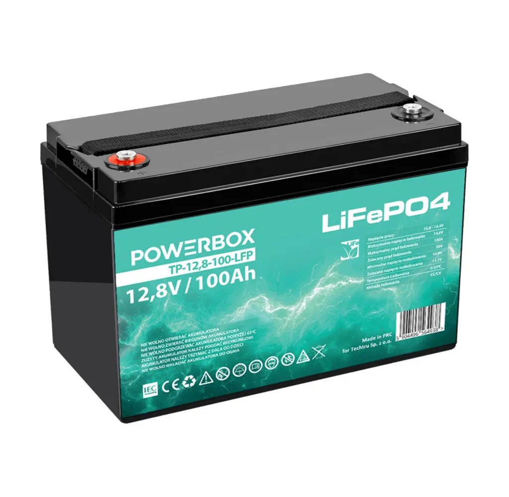 Akumulator POWERBOX LiFePO4 100Ah do fotowoltaiki i systemów off-grid
