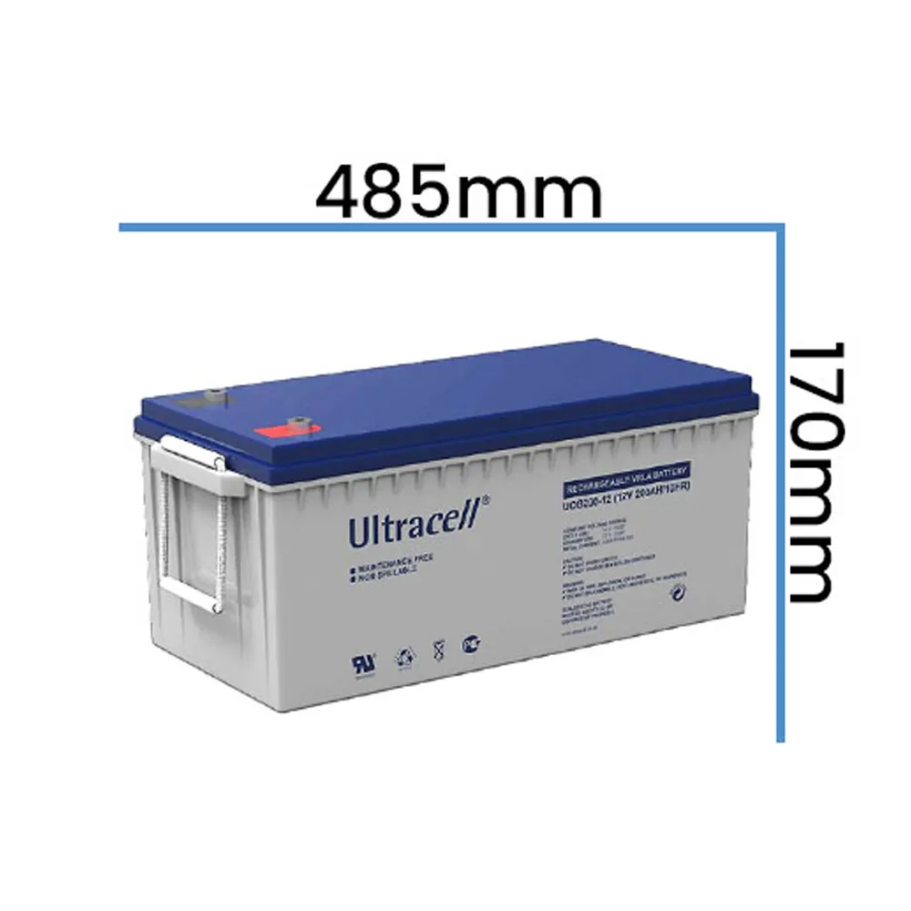 Magazyn Energii Akumulator Ultracell GEL Żelowy UCG 12V 200Ah