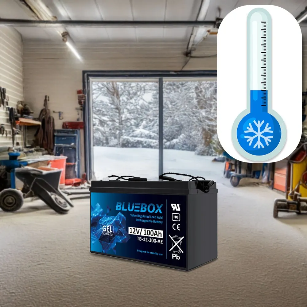 Akumulator Żelowy Magazyn Energii BlueBox Bezobsługowy UPS 12V 100Ah UPS