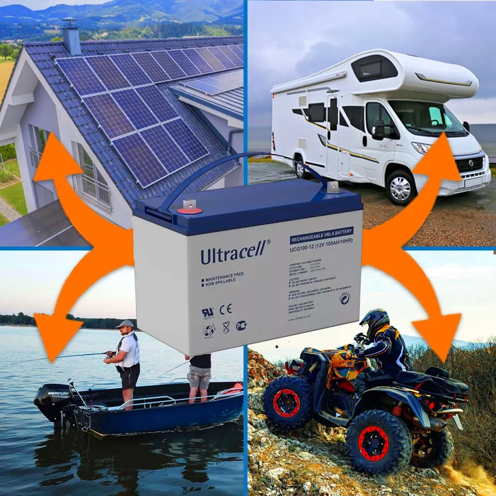 Magazyn Energii Akumulator Ultracell GEL Żelowy UCG 12V 100Ah