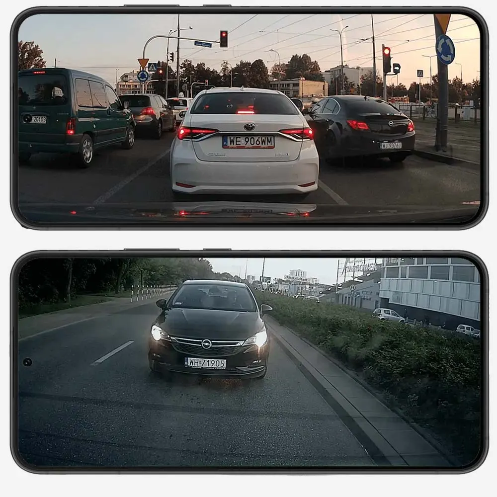 2 Kamery Samochodowe 4K Przód / Tył ORLLO RX-700 PRO