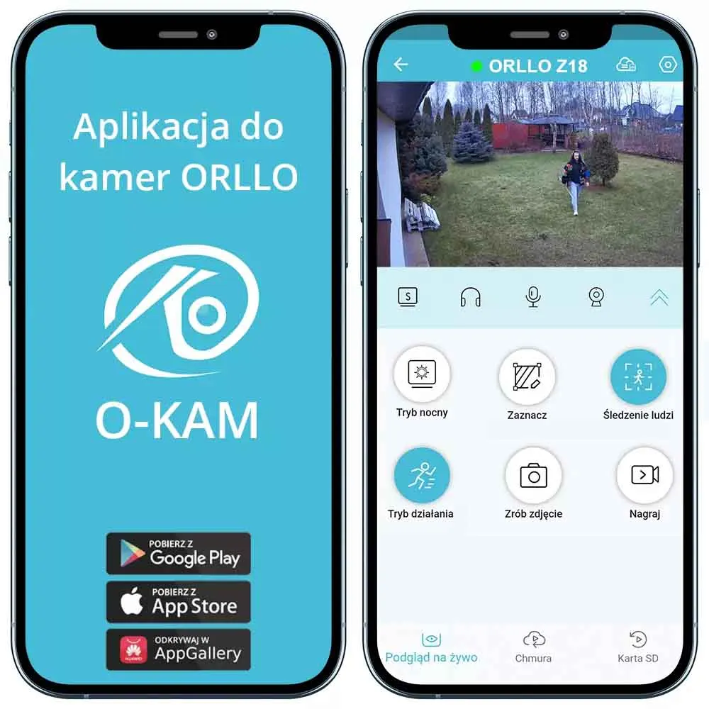 Kamera Sufitowa na Kartę SIM Zewnętrzna Uchwyt do Kamer Krótki ORLLO Z18 SIM