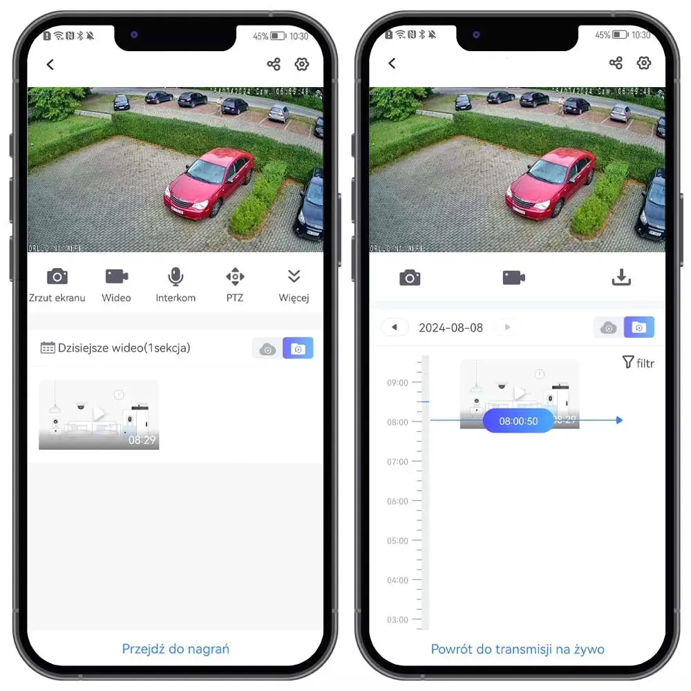 Kamera Zewnętrzna POE IP 5Mpx Wykrywanie Ognia ORLLO N517
