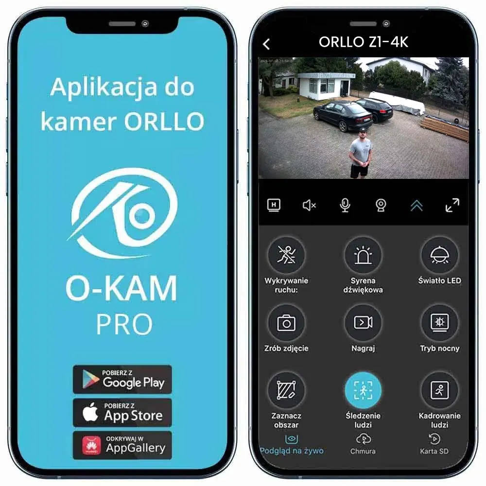 Zestaw Do Monitoringu 4 Kamer 8mpx ORLLO Z1 4K