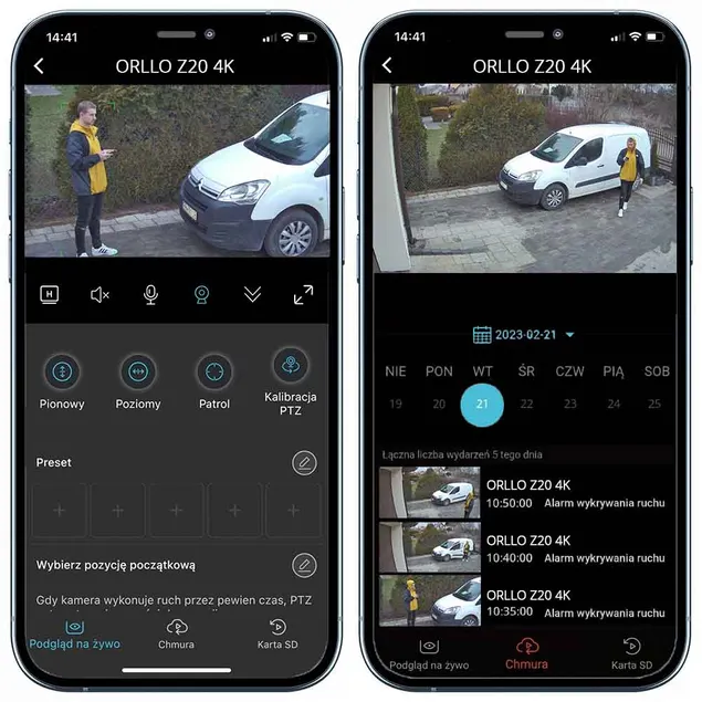 Kamera WiFi IP Zewnętrzna Obrotowa ORLLO Z20 4K