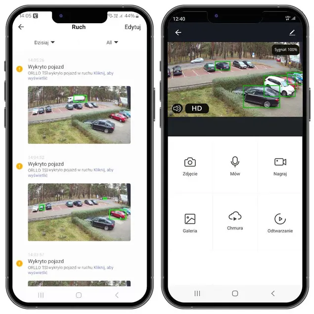 Przenośny Monitoring Zestaw Kamer WiFi z Monitorem NVR ORLLO TS1