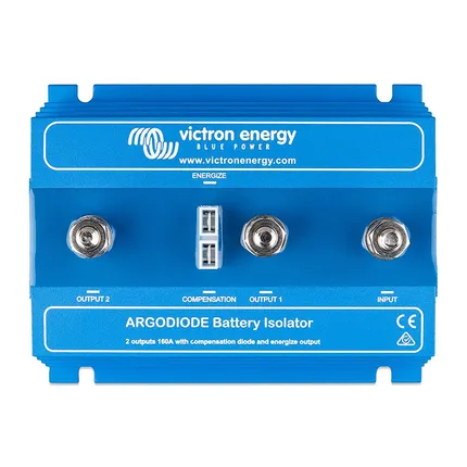 Argodiode 160-2AC 2 batteries 160A ARG160201020