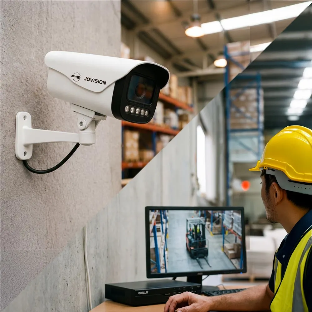 Kamera Zewnętrzna AI POE 4Mpx Inteligentne Skanowanie Tekstu OCR ORLLO N417 