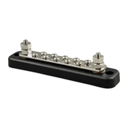 Busbar 150A 2P with 10 screws +cover VBB115021020