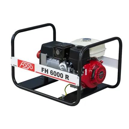 Agregat Prądotwórczy Fogo FH 6000 R 5,5 kVA Trójfazowy 400/230V Silnik Honda GX270 AV
