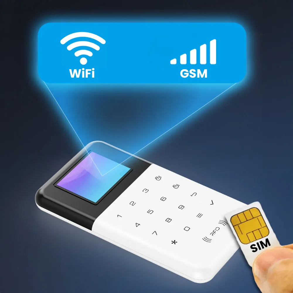 Alarm Domowy Bezprzewodowy na Kartę SIM i WiFi TUYA ORLLO