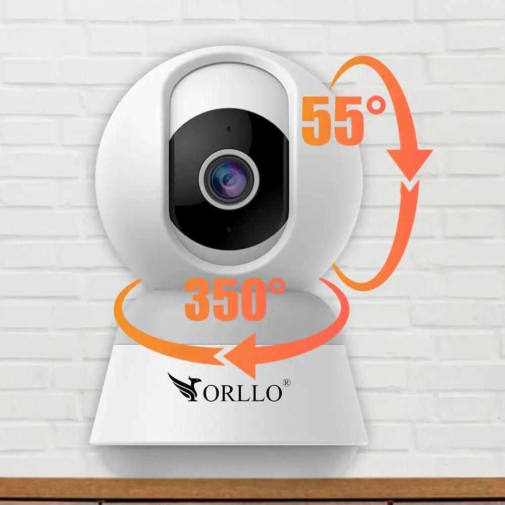 Zestaw czujnik dymu i czadu WiFi z kamerą wewnętrzną 4K ORLLO CS11W-TW1