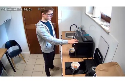 Zestaw czujnik dymu i czadu WiFi z kamerą wewnętrzną 4K ORLLO CS11W-TW1