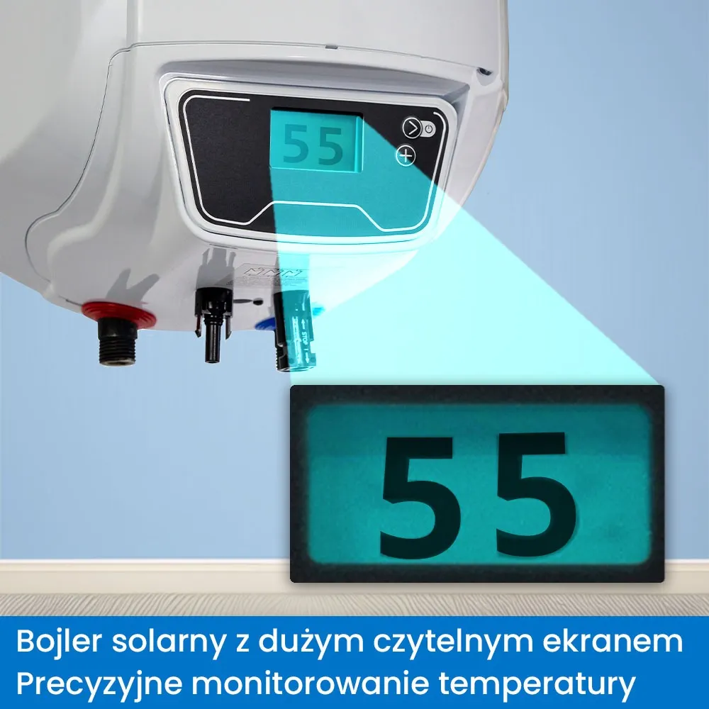 Bojler Podgrzewacz Wody Solarny na Panele Solarne 10L MPPT OFF GRID