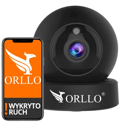Kamera IP WiFi Bezprzewodowa Monitoring domu ORLLO W4+ orllo.pl
