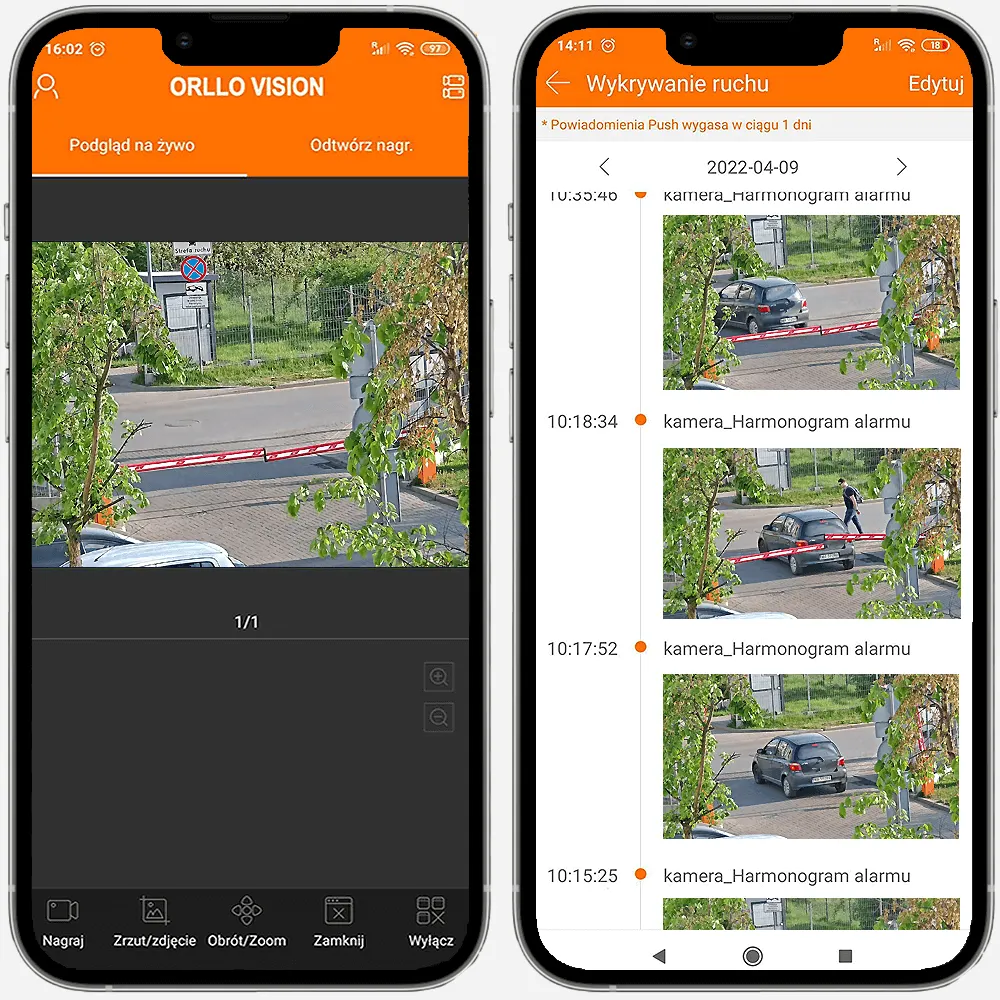 Kamera Sufitowa POE IP ZOOM x22 Uchwyt do Kamer Krótki ORLLO R2 PRO