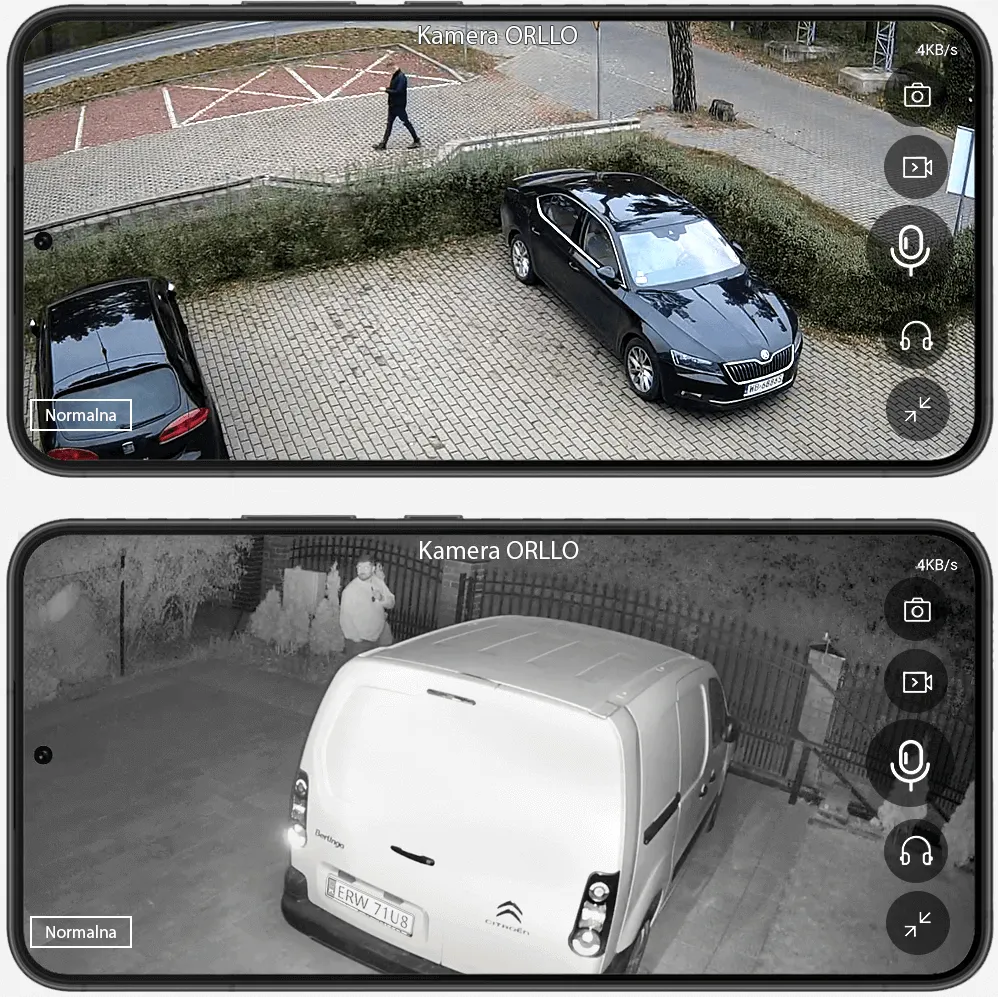 Kamera Zewnętrzna Obrotowa GSM na Kartę SIM ORLLO Z7 PRO + GRATIS chmura