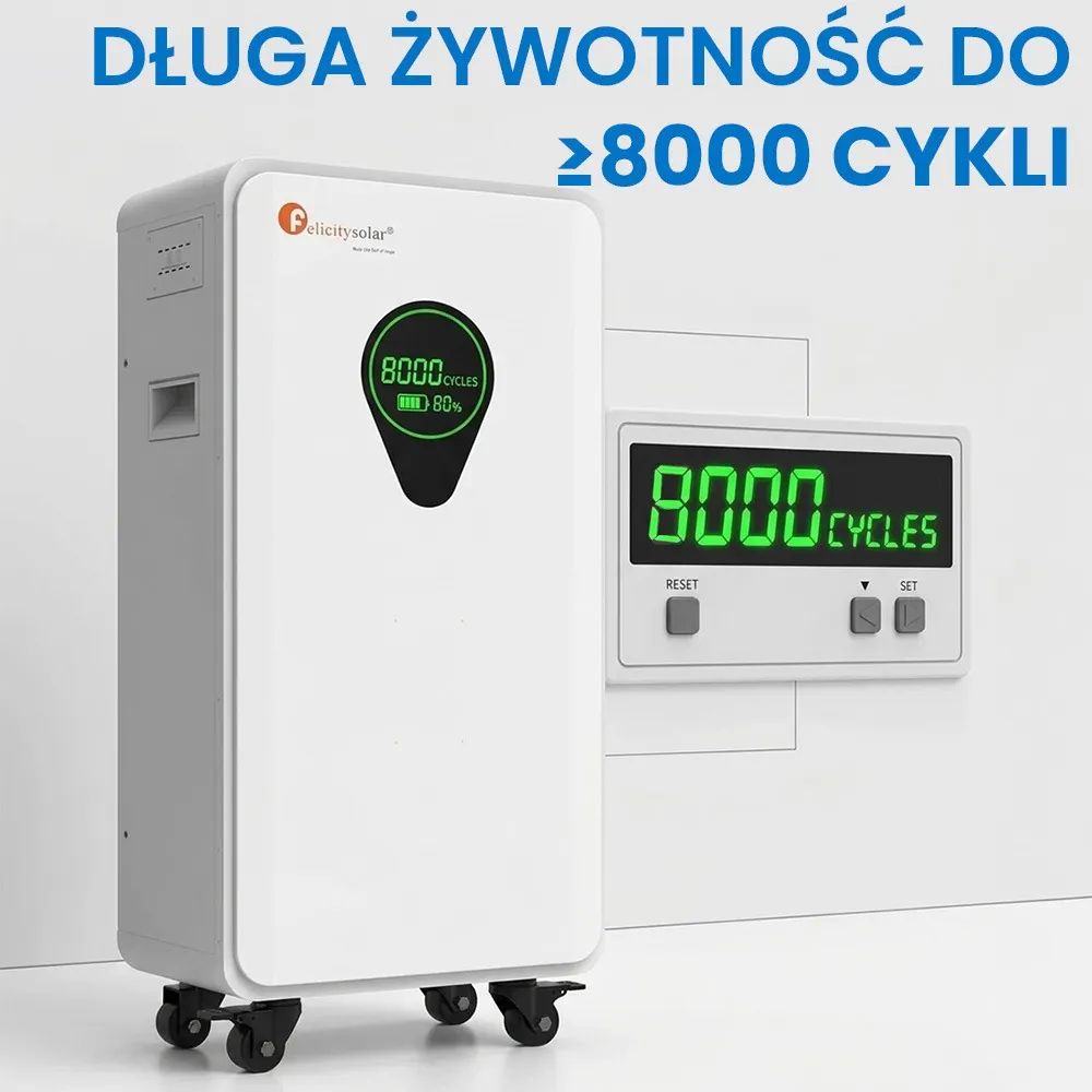 Magazyn Energii Akumulator LiFePO4 16kWh 51.2V FLA48314-EU OFF GRID