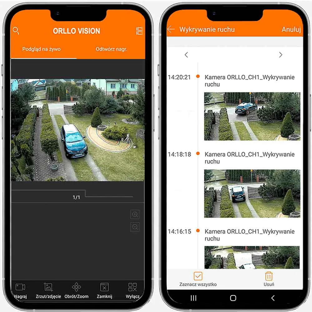 Zestaw Monitoringu 4 Kamery Zewnętrzne PoE ORLLO ECO BULLET