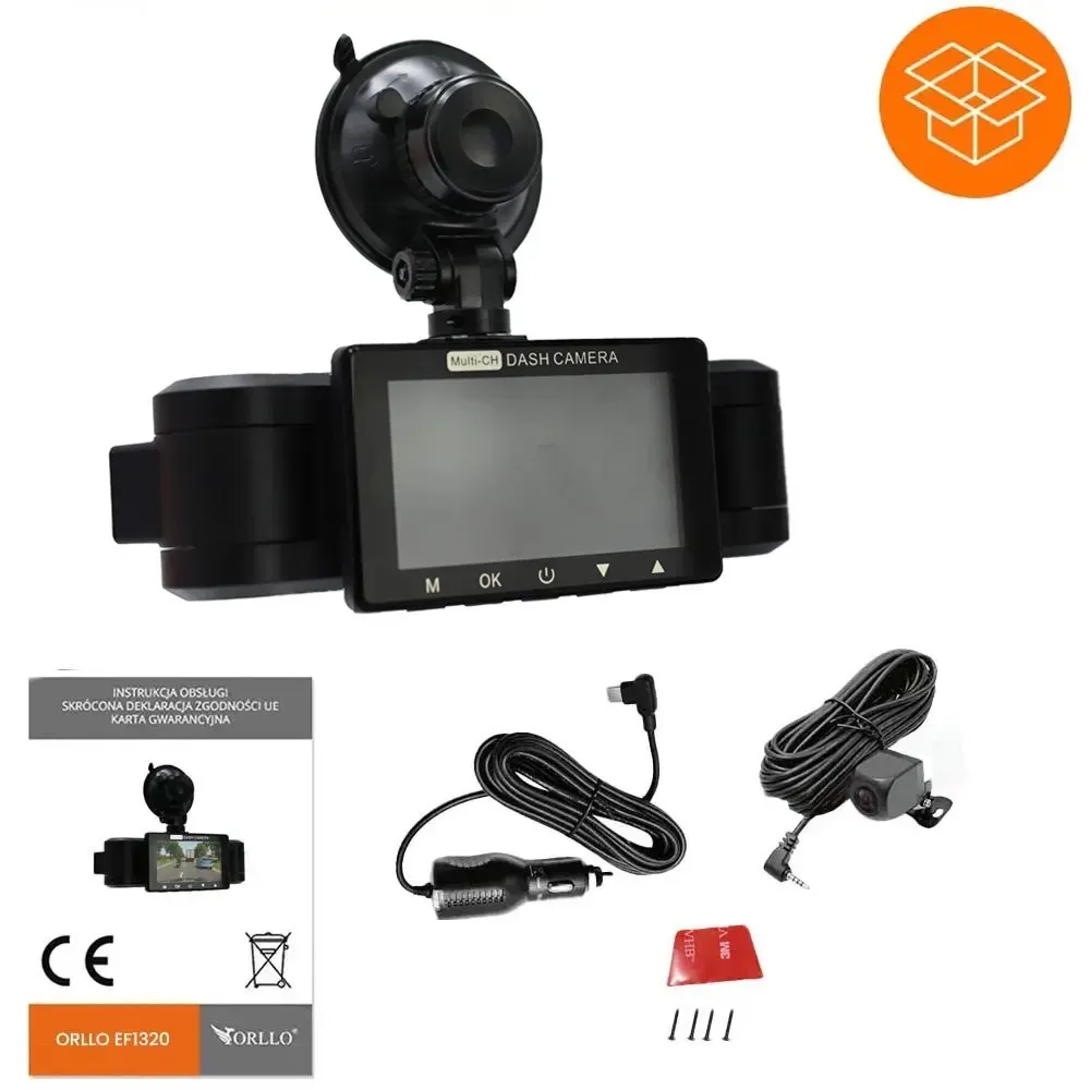 Kamera Samochodowa 4 Obiektywowa Kamera ORLLO EF1320