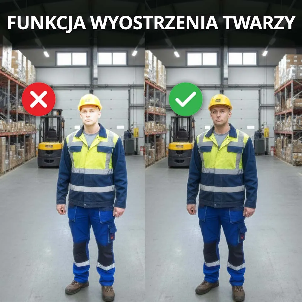 Kamera Zewnętrzna POE IP 5Mpx Wykrywanie Ognia ORLLO N517