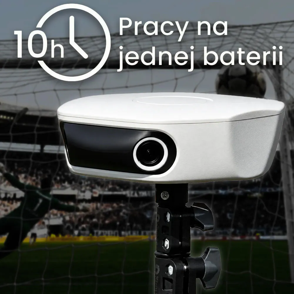 Inteligentna Kamera 4K z AI do Nagrywania Transmisji Meczów Panoramiczna ORLLO FOOTBALLCAM