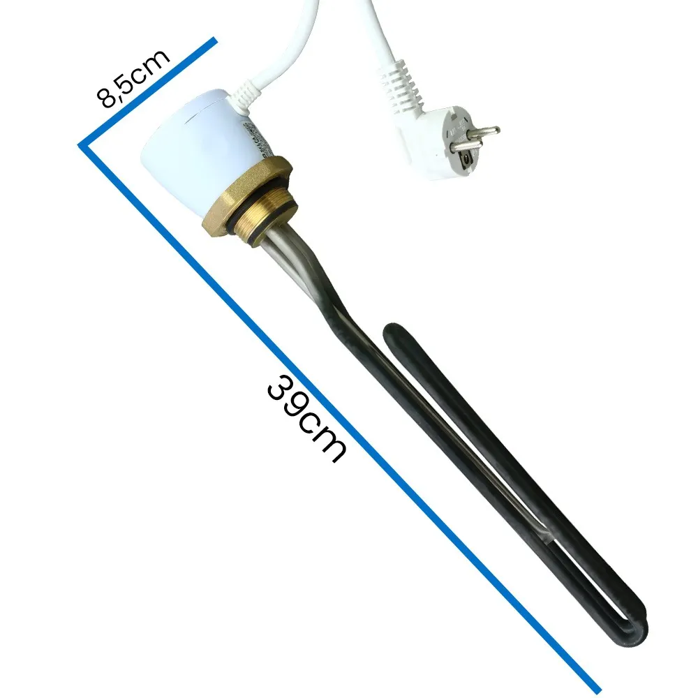 Grzałka do Bojlera CWU 3000W z Termostatem SELFA 825 230V 5/4” Incoloy